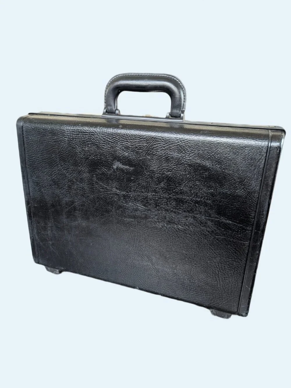 Vintage Samsonite Combo Lock Black Hardshell Briefcase